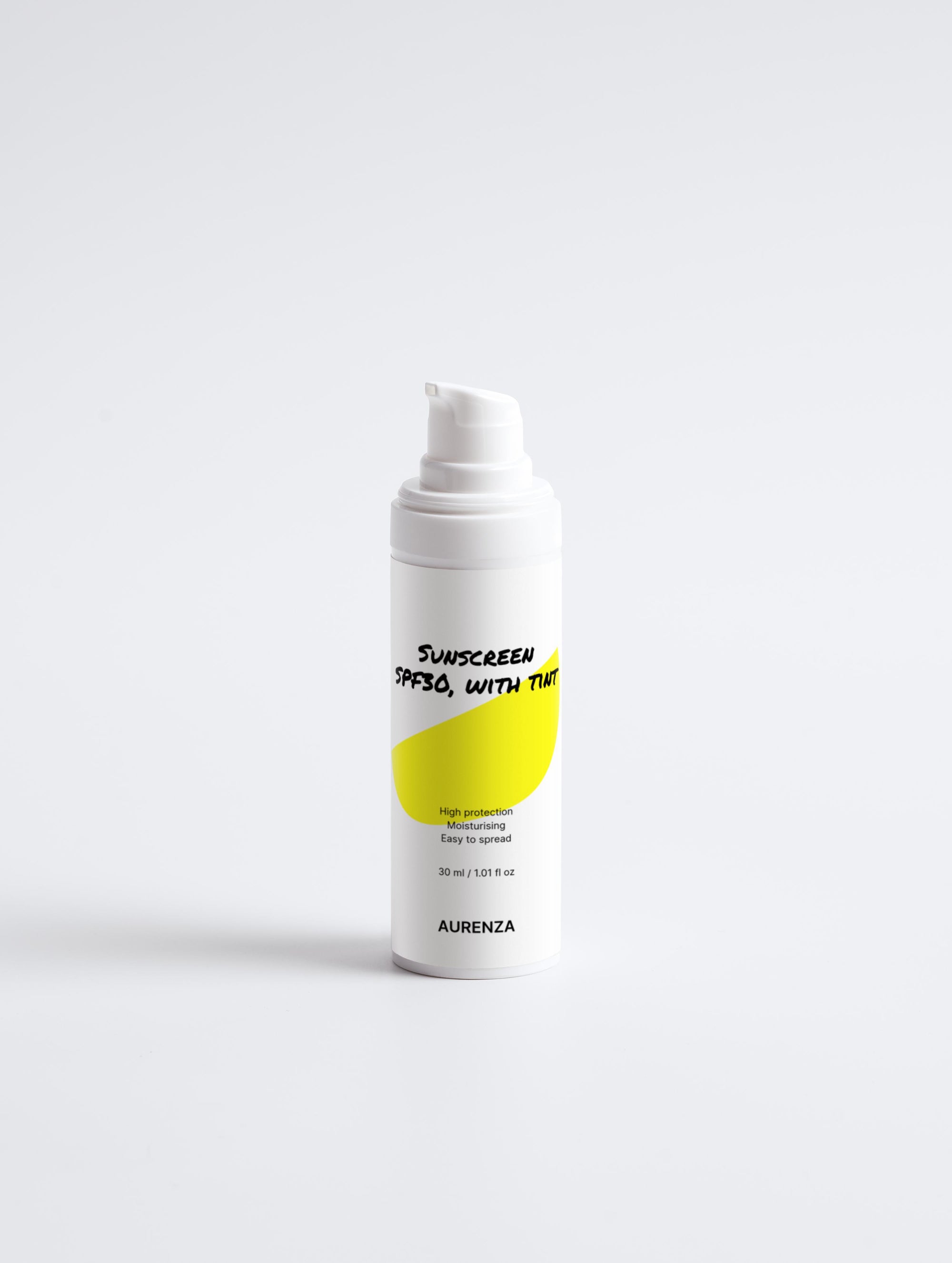 Sunscreen SPF30, with tint