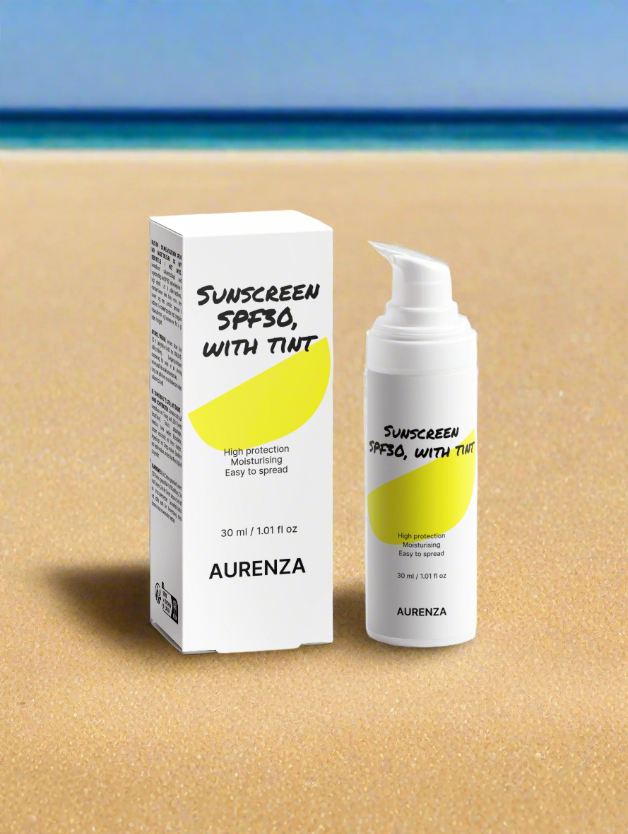 Sunscreen SPF30, with tint